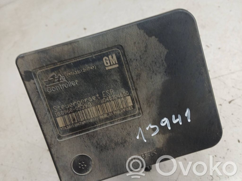 Opel Astra H ABS Pump 