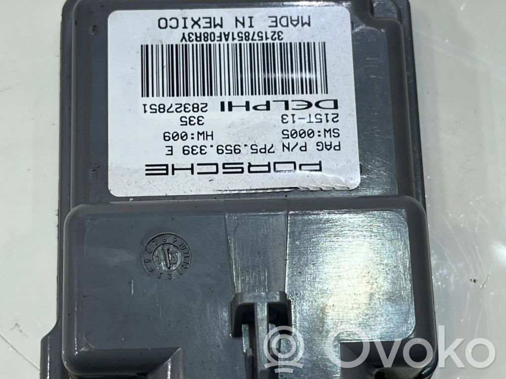 Module de commande de siège   7P5959339E