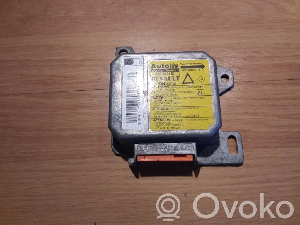 Renault Laguna I Airbag control unit/module 