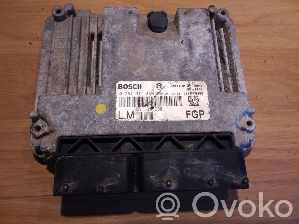 Opel Vectra C Engine control unit/module 