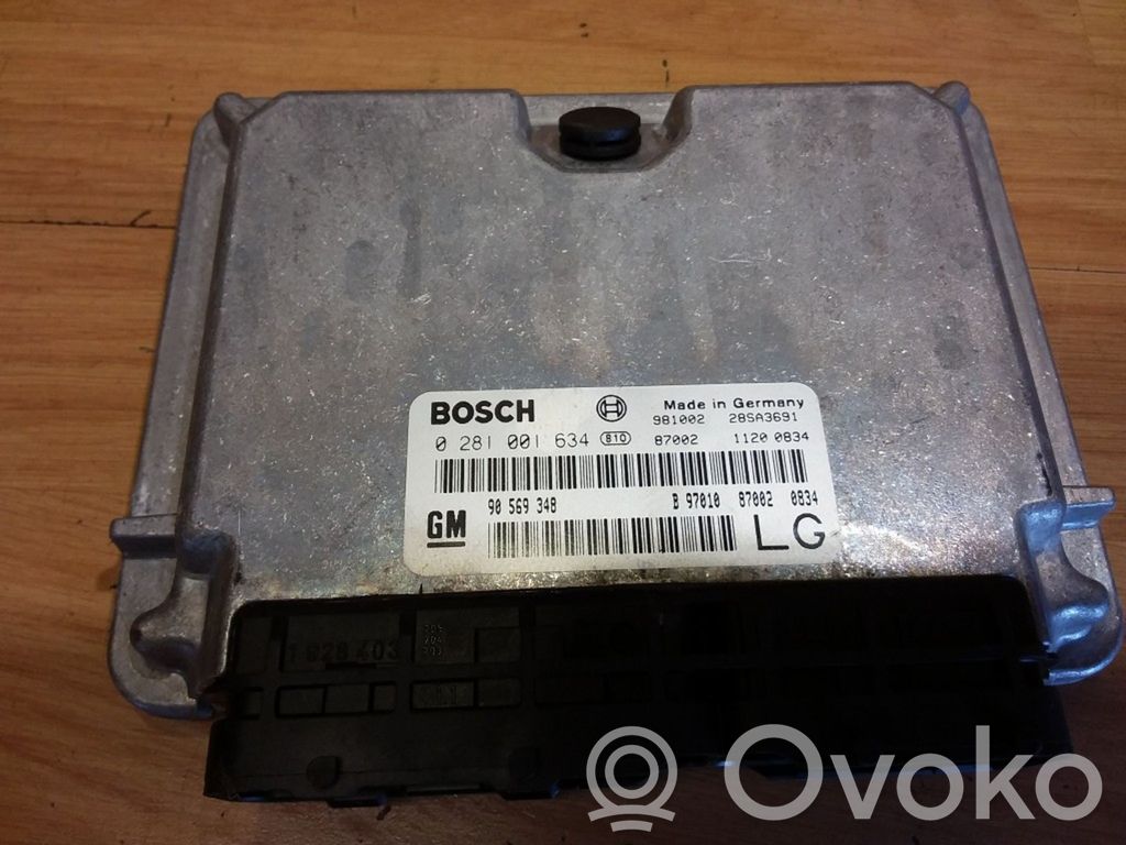 Opel Vectra B Engine control unit/module 