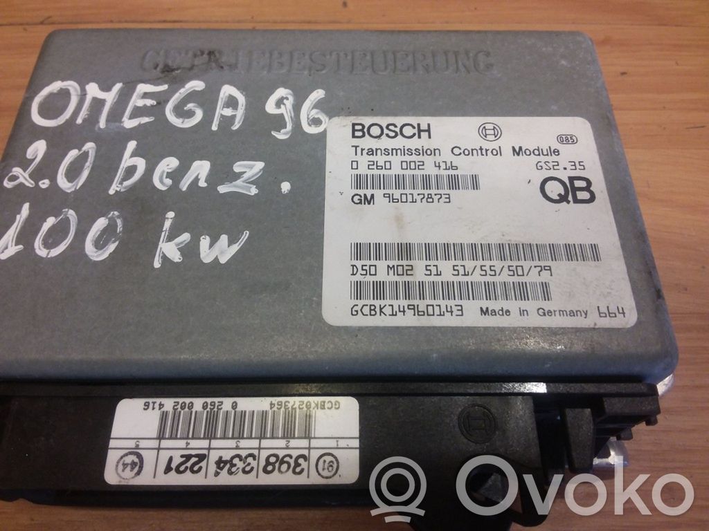 Opel Omega B1 Gearbox control unit/module 