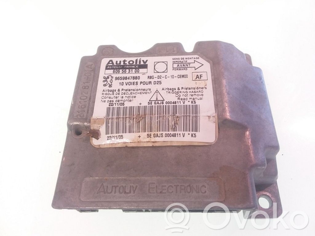 Peugeot 407 Airbag control unit/module 
