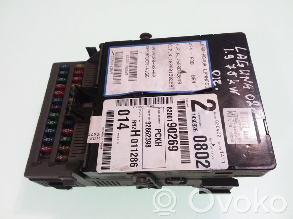 Renault Laguna II Fuse module 