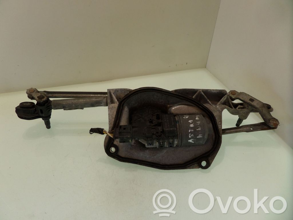 Opel Astra H Mechanizm i silniczek wycieraczek szyby przedniej / czołowej 