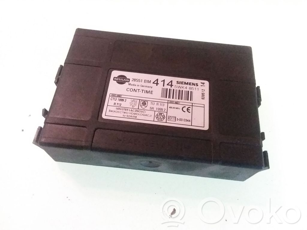 Nissan Almera N16 Módulo de confort/conveniencia 