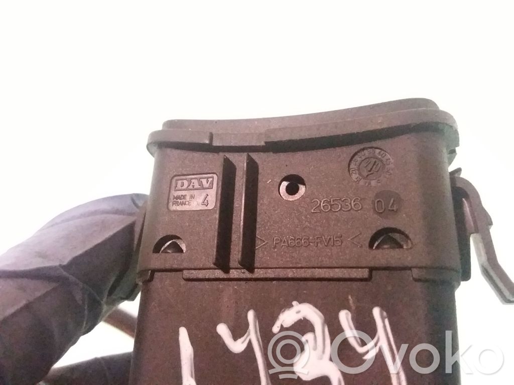 Renault Laguna II Panel lighting control switch 