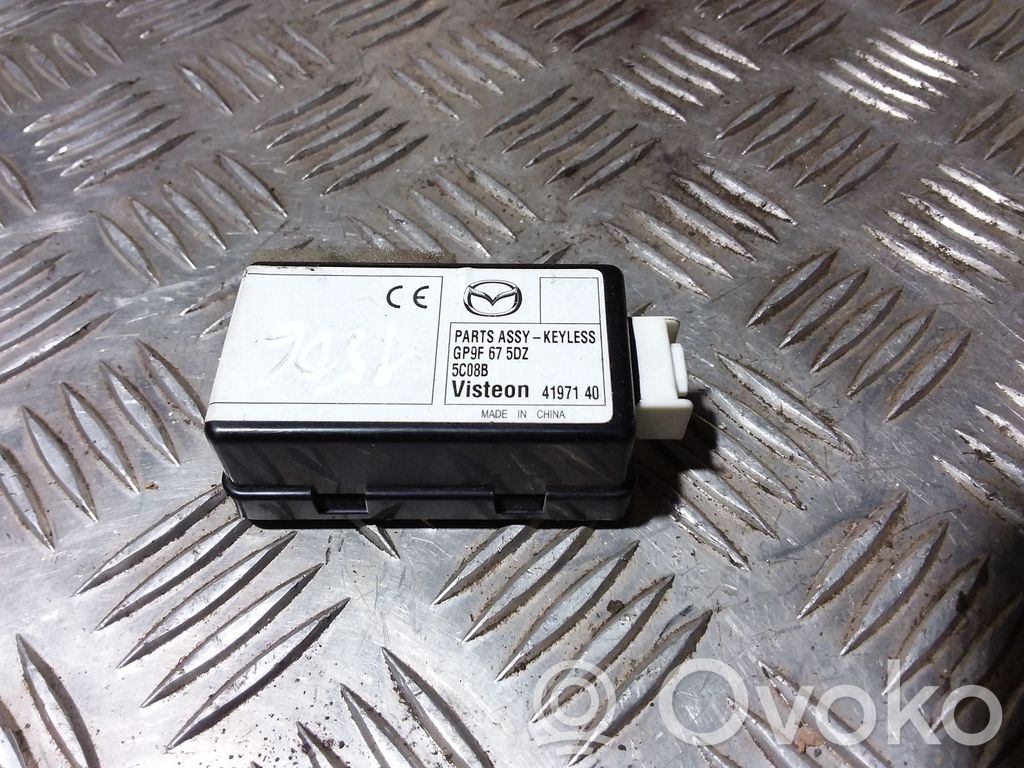Mazda 6 Keyless (KESSY) go control unit/module 