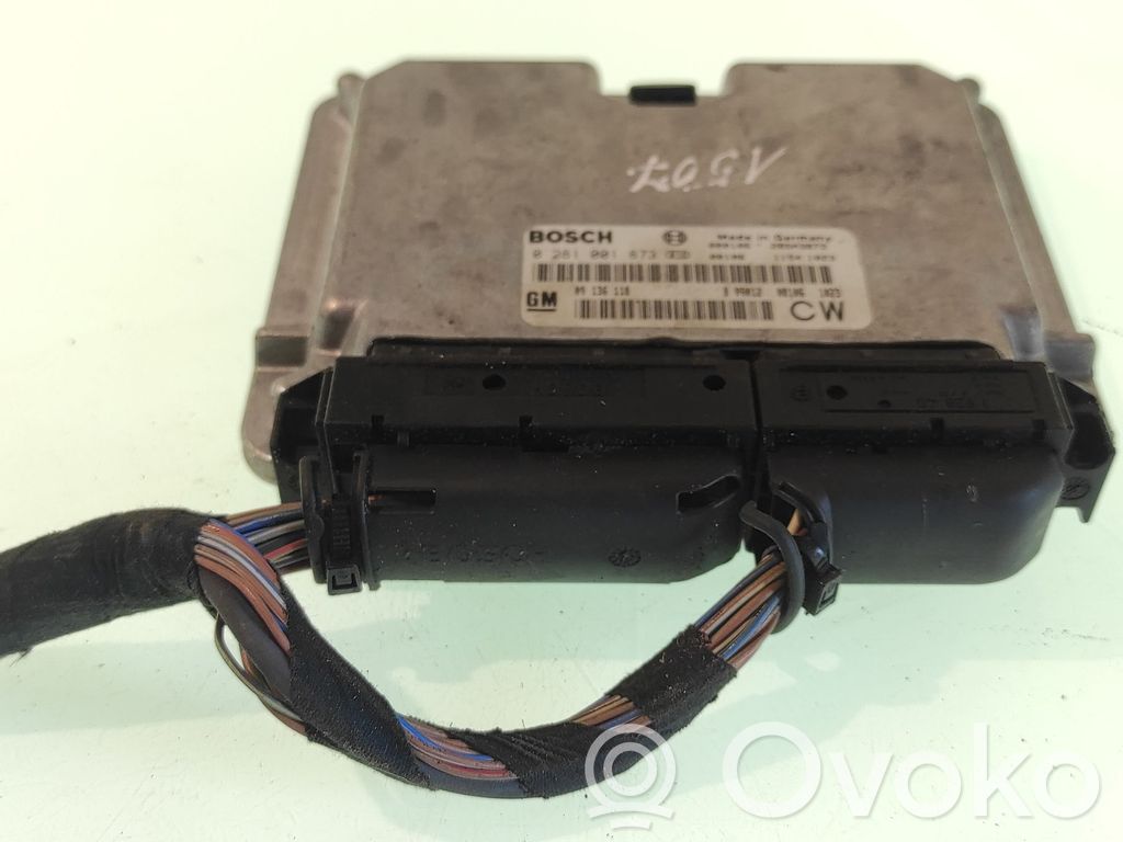 Engine control unit/module   09136118,0281001873,1928403