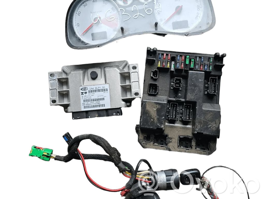 Engine control unit/module ECU   9654716780