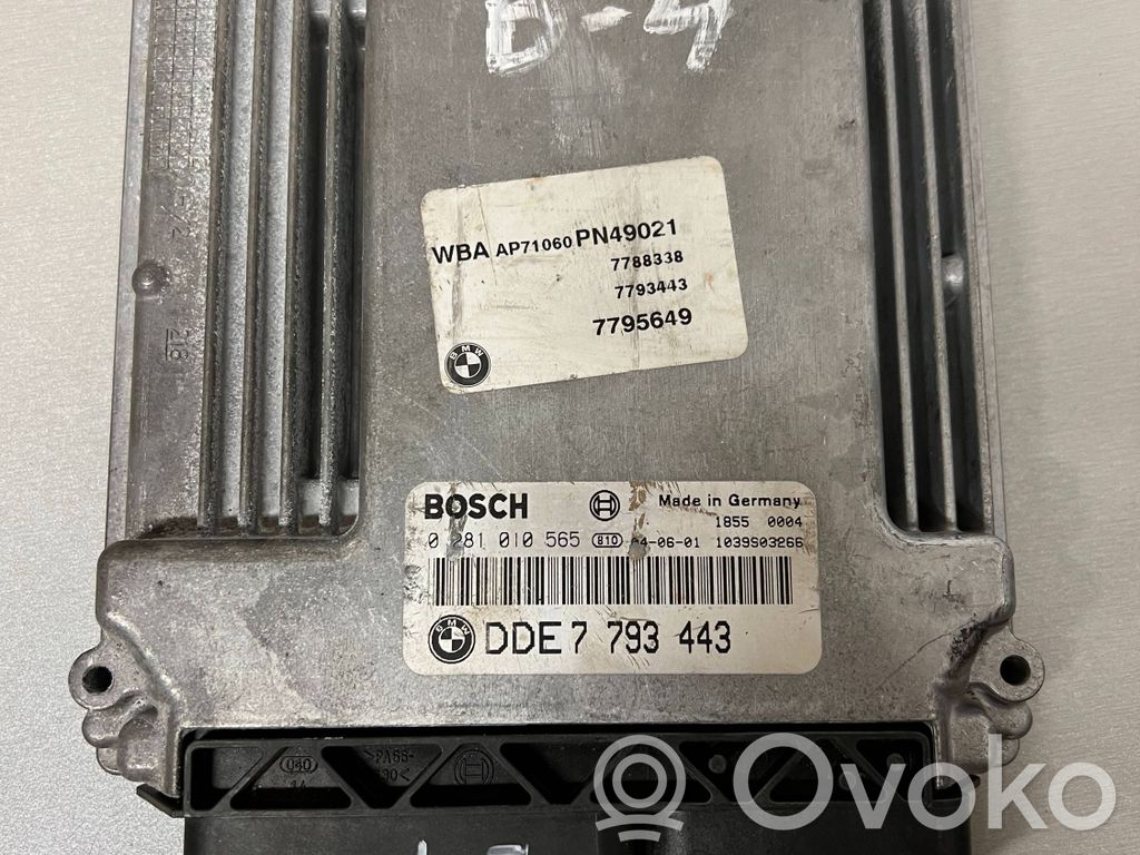 Variklio valdymo blokas   7793443,13617793443,0281010565,1039S03266,13617792024