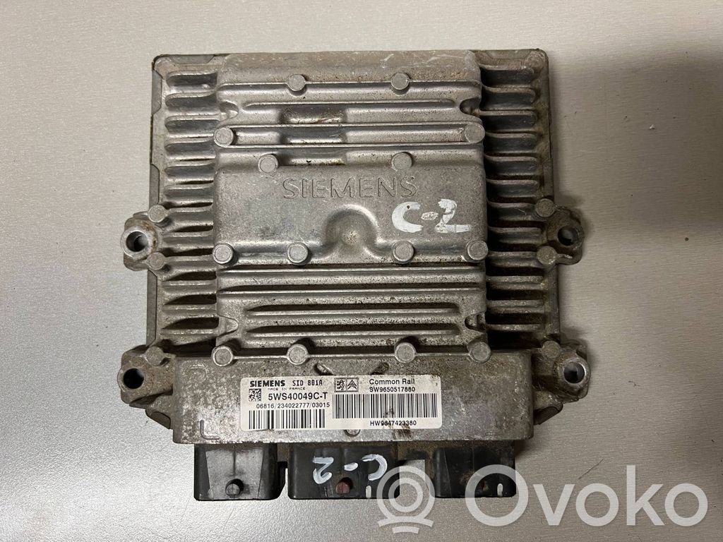Citroen Berlingo Engine control unit/module 