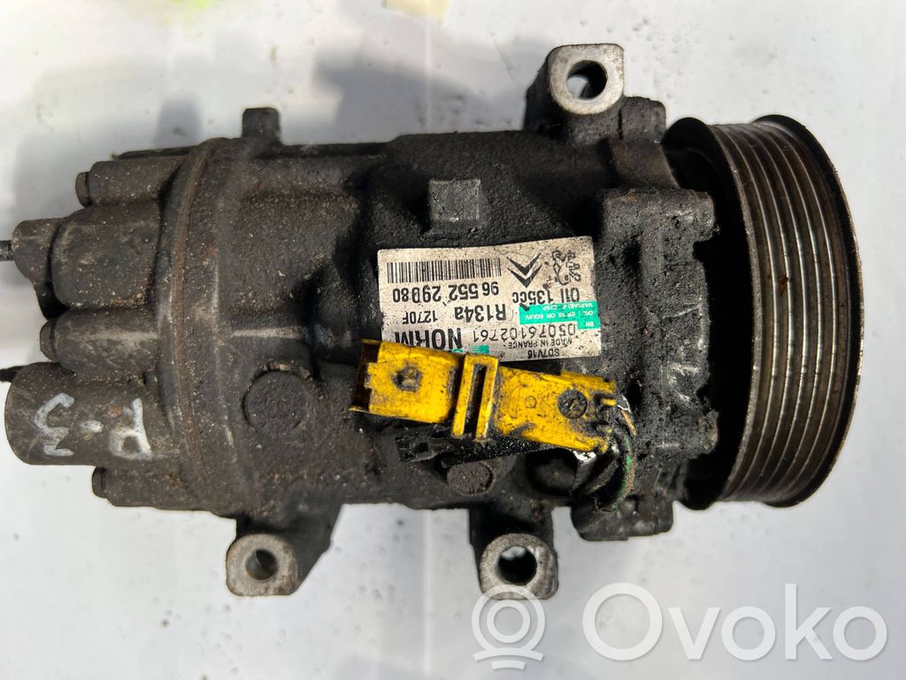 Peugeot 807 Air conditioning (A/C) compressor (pump) 
