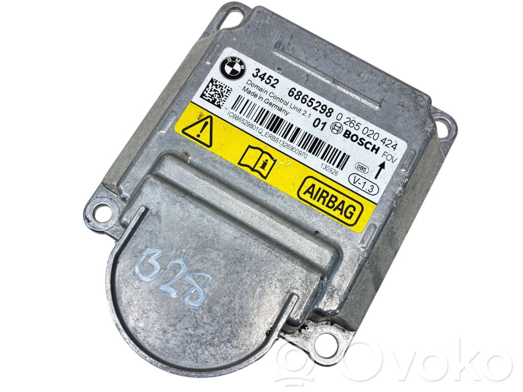 BMW 3 F30 F35 F31 Sterownik / Moduł Airbag 