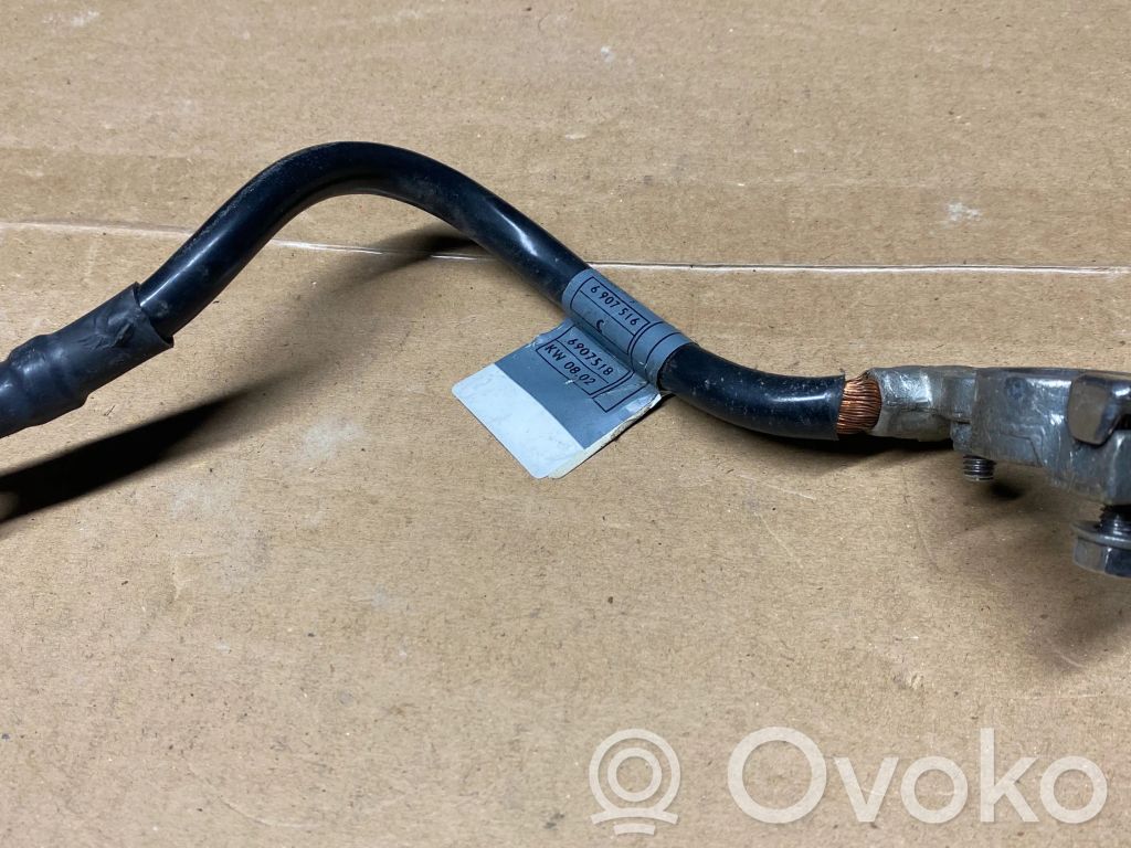 BMW 7 E65 E66 Negative earth cable (battery) 