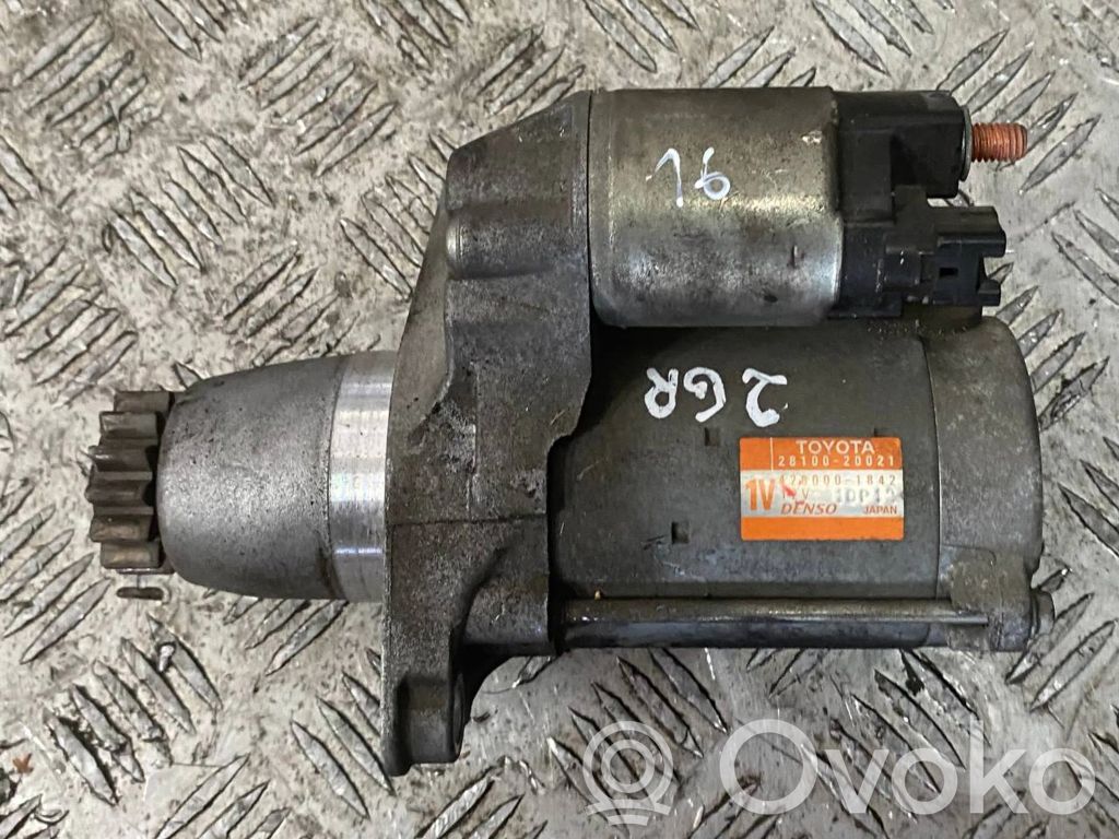 Lexus RX 330 - 350 - 400H Starter motor 