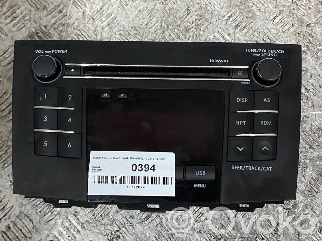 Suzuki Kizashi Radio/CD/DVD/GPS head unit 