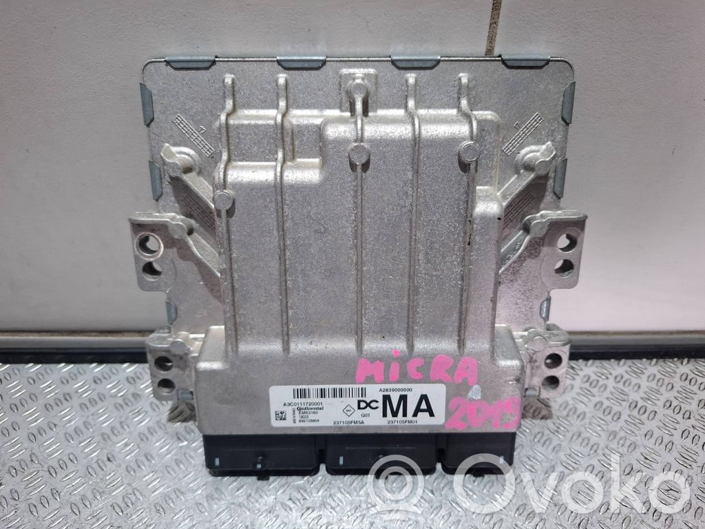 Nissan Micra K14 Engine control unit/module 
