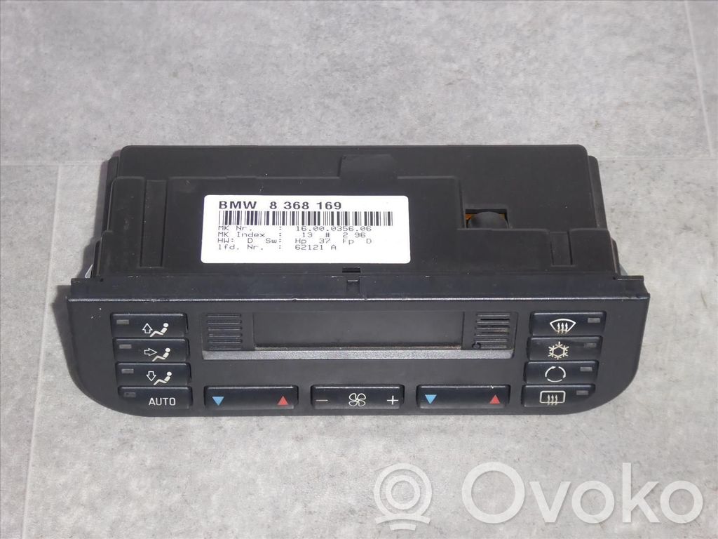 BMW 3 E36 Climate control unit 