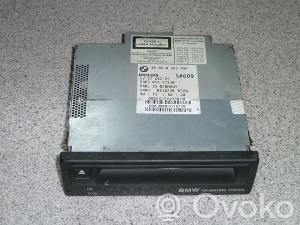 BMW 5 E39 GPS navigation control unit/module 