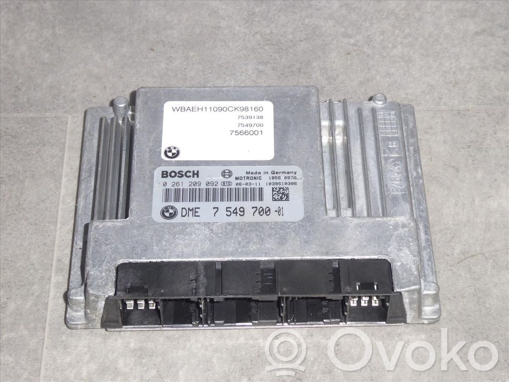BMW 6 E63 E64 Engine control unit/module ECU 