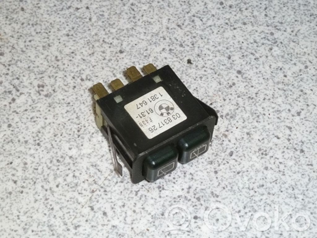 BMW 3 E30 Wiper switch 
