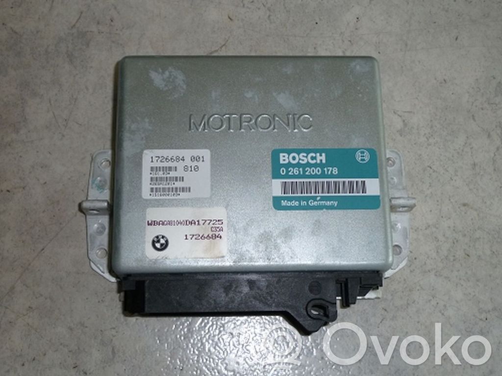 BMW 7 E32 Engine control unit/module ECU 