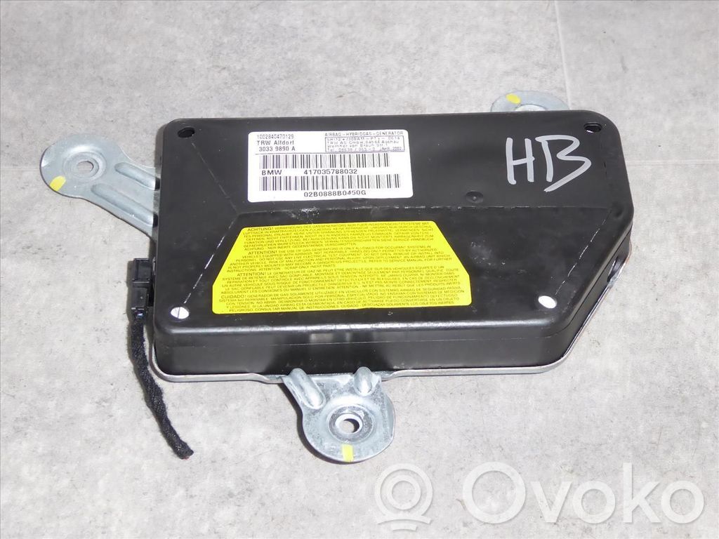 BMW X5 E53 Airbag de la puerta trasera 