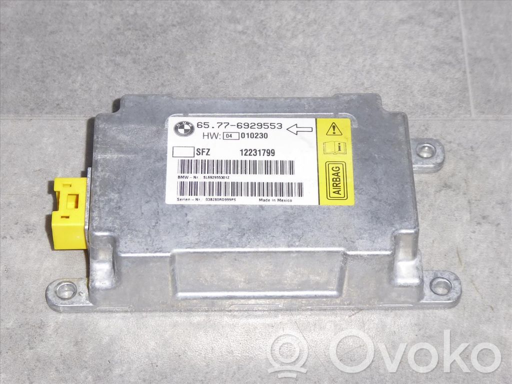 BMW 7 E65 E66 Airbag deployment crash/impact sensor 