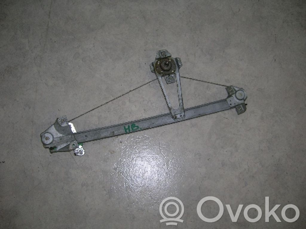 BMW 3 E30 Regulador manual de la ventanilla trasera 