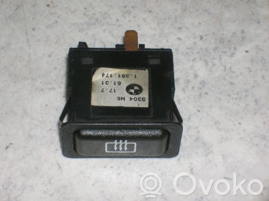 Windscreen/window heater switch   61311380351,61311380351