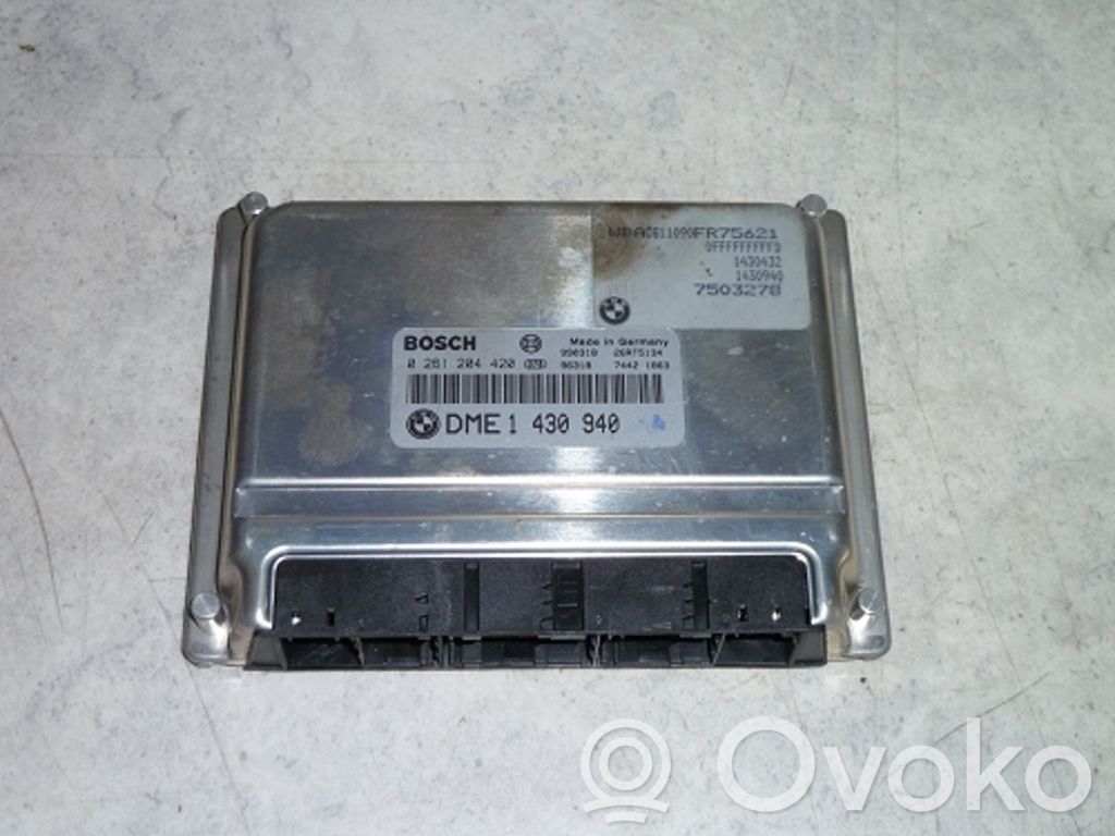 Engine control unit/module ECU   12141430941,12141430941