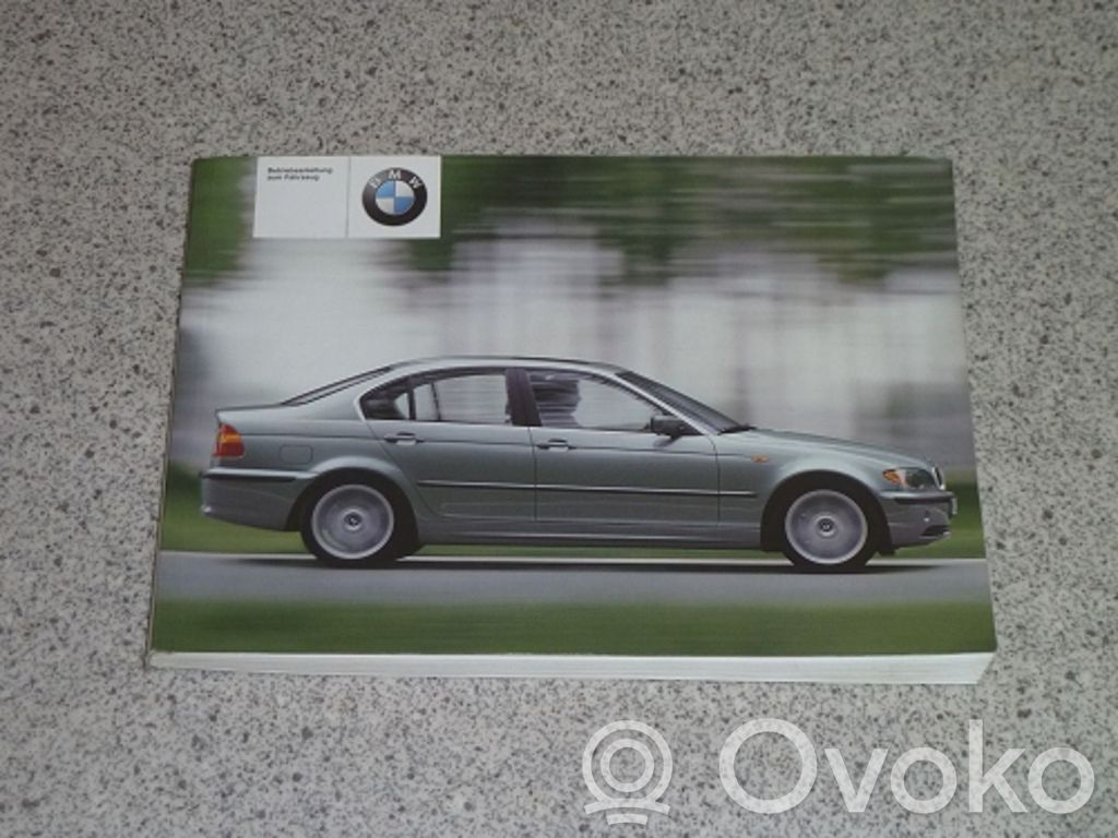BMW 3 E46 User manual 