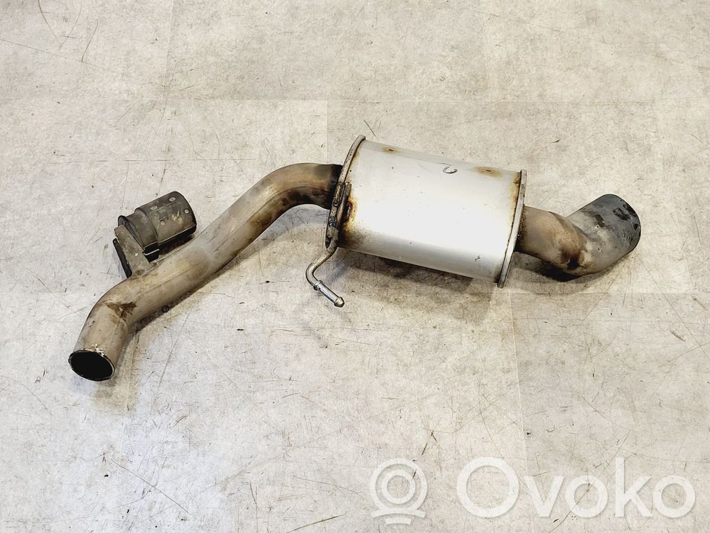 BMW 1 E81 E87 Silenciador del tubo de escape trasero 