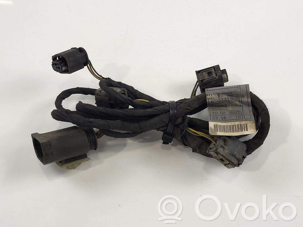 BMW 7 E65 E66 Cableado del sensor de aparcamiento (PDC) 