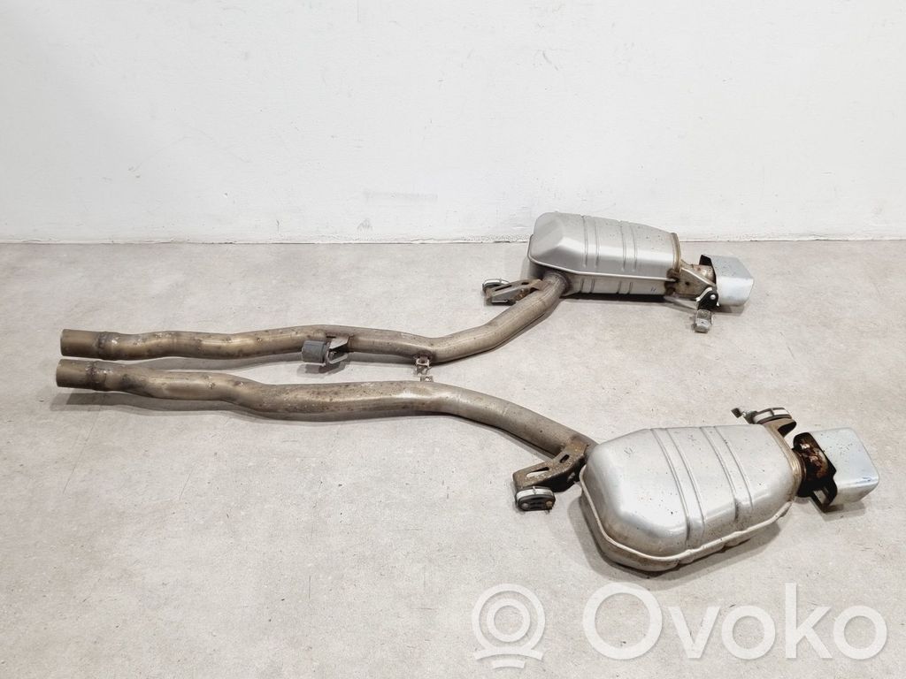 BMW 5 F10 F11 Tłumik tylny / Końcowy / Wydech 