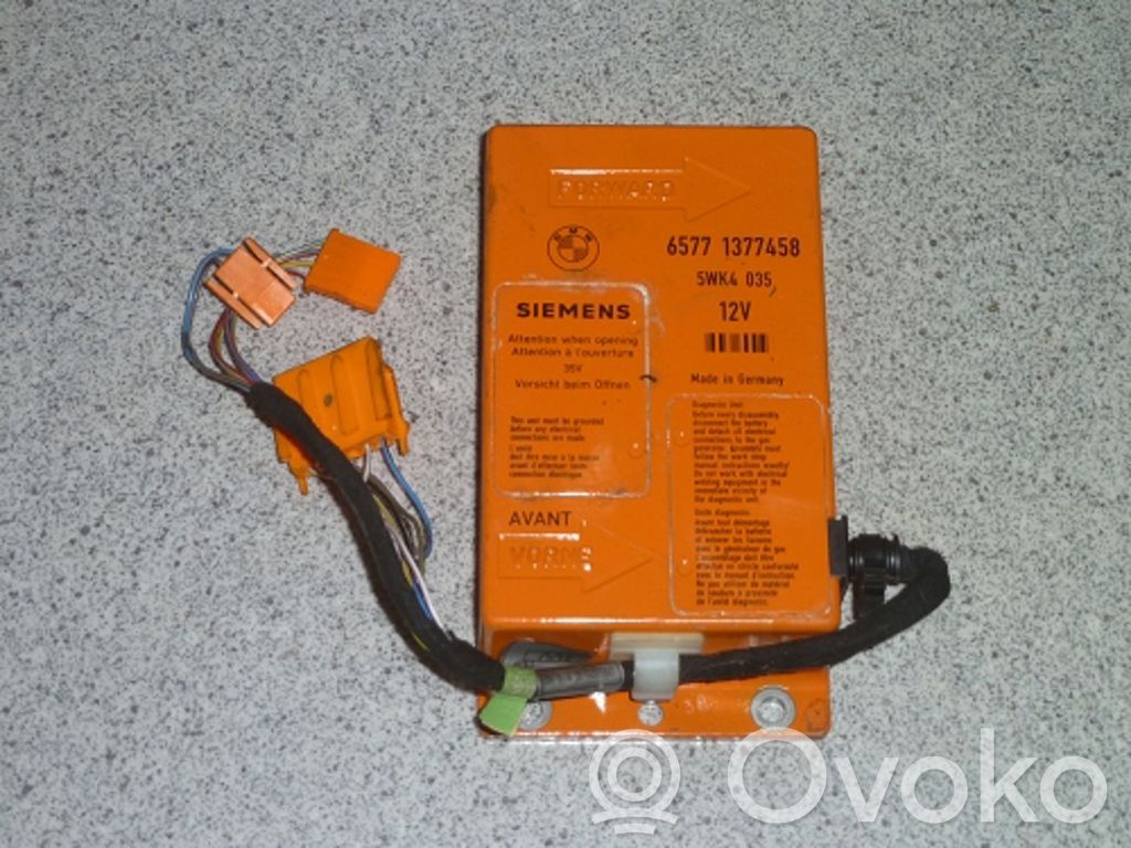 BMW 3 E30 Airbag control unit/module 