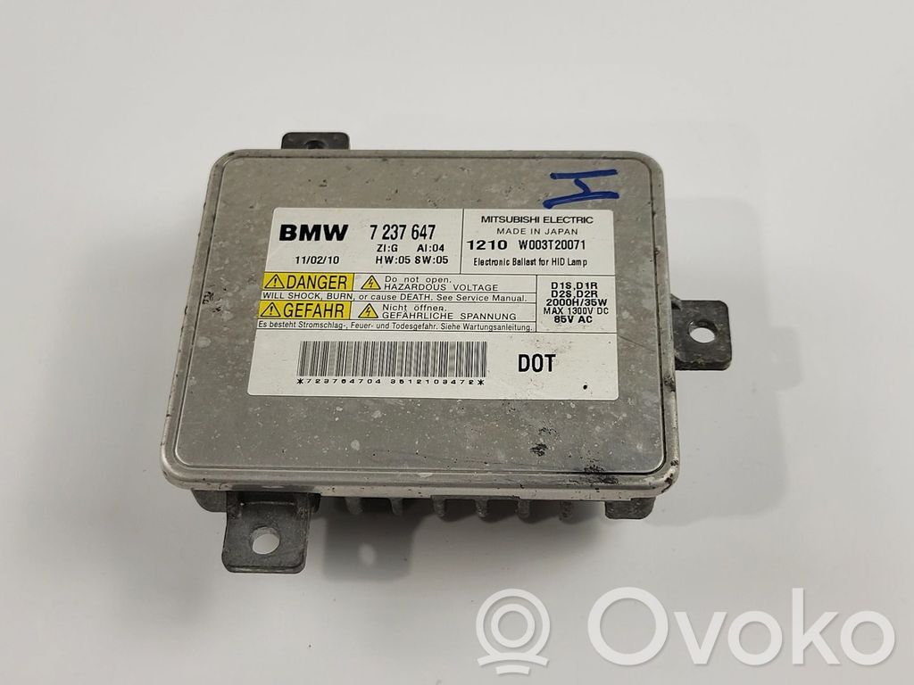 Xenon-valojen ohjainlaite/moduuli   63117318327,63117318327