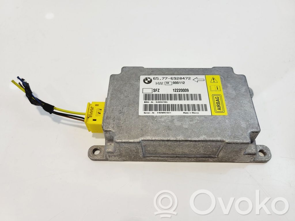BMW 7 E65 E66 Airbag deployment crash/impact sensor 