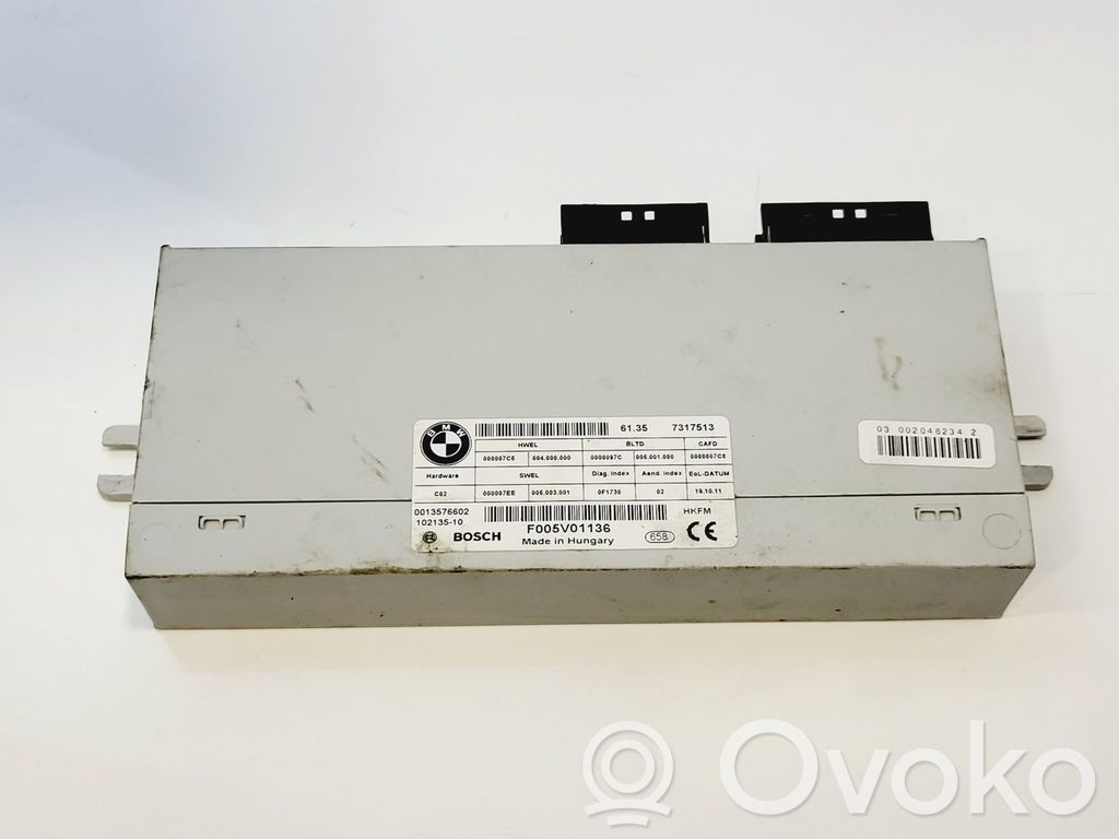 BMW 5 F10 F11 Centralina/modulo portellone/bagagliaio 