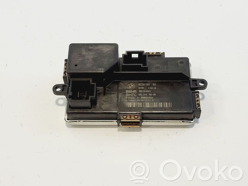 BMW 5 F10 F11 Motorino ventola riscaldamento/resistenza ventola 