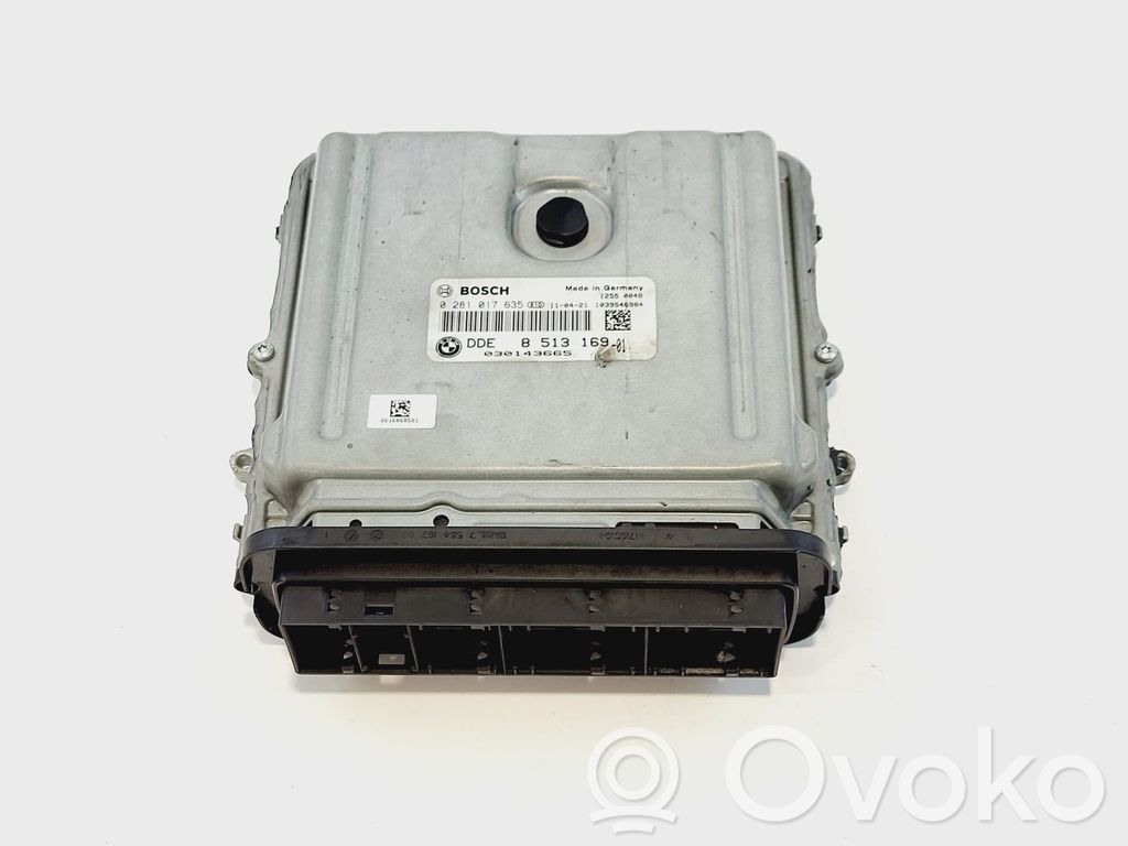 BMW 5 F10 F11 Centralina/modulo motore ECU 