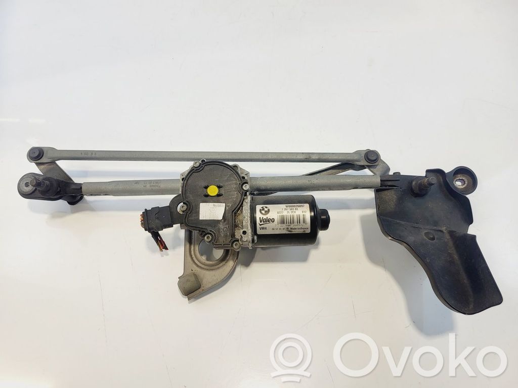 BMW 3 F30 F35 F31 Tiranti e motorino del tergicristallo anteriore