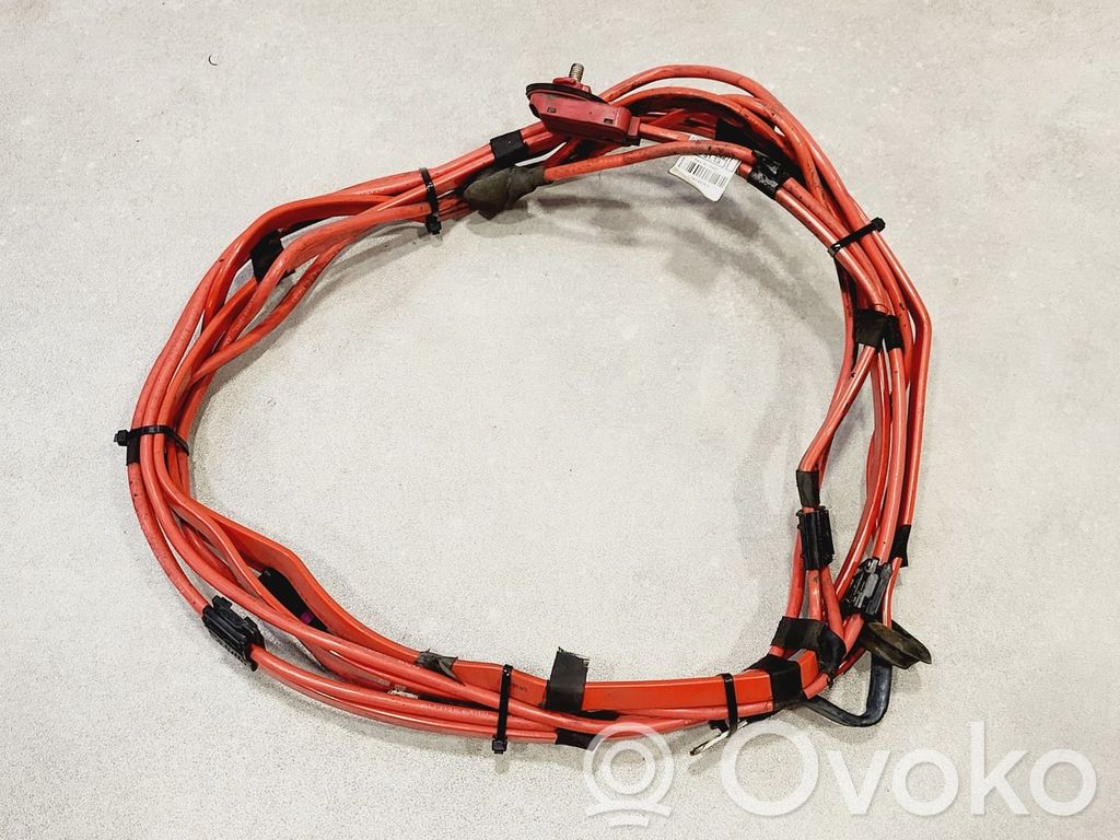 BMW 3 F30 F35 F31 Cablu cu bornă pozitivă (baterie) 