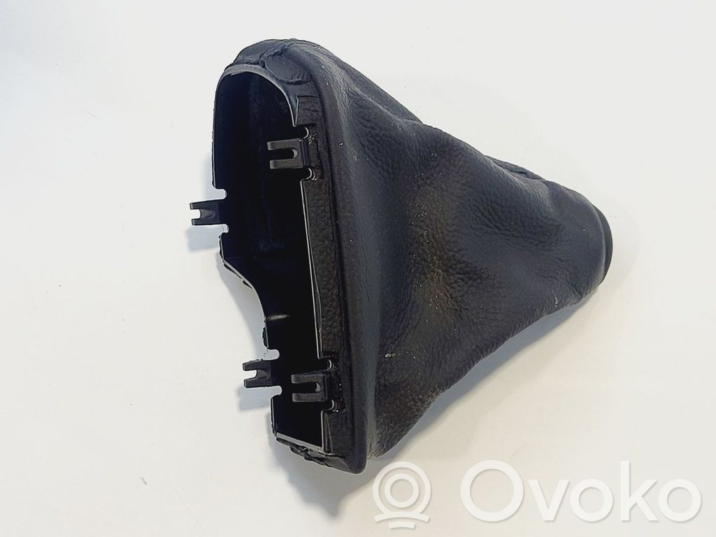 BMW 5 E60 E61 Revêtement pommeau de levier de vitesses cuir 