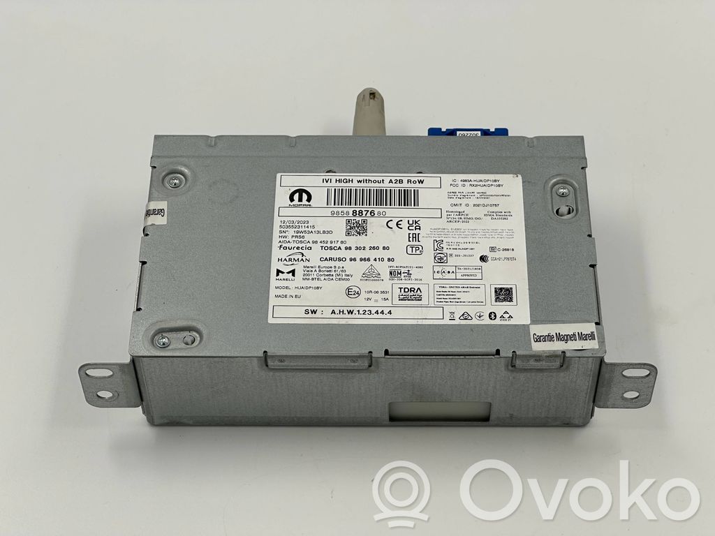 Citroen C4 III e-C4 Unité / module navigation GPS 