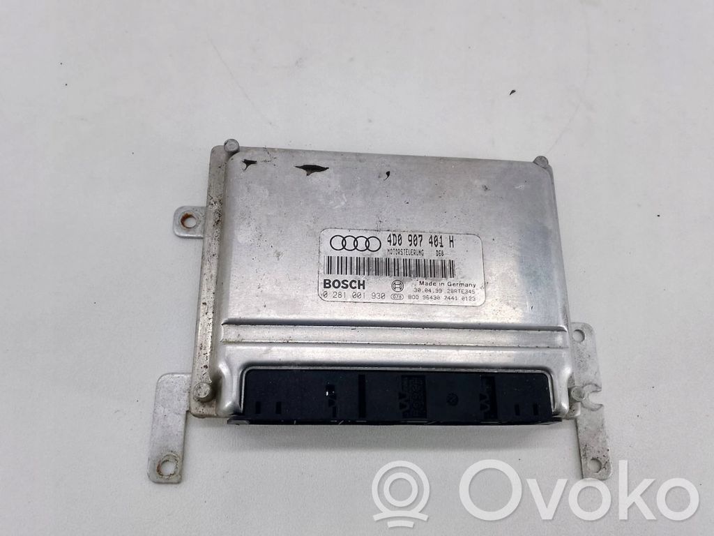 Audi A8 S8 D2 4D Engine control unit/module ECU 