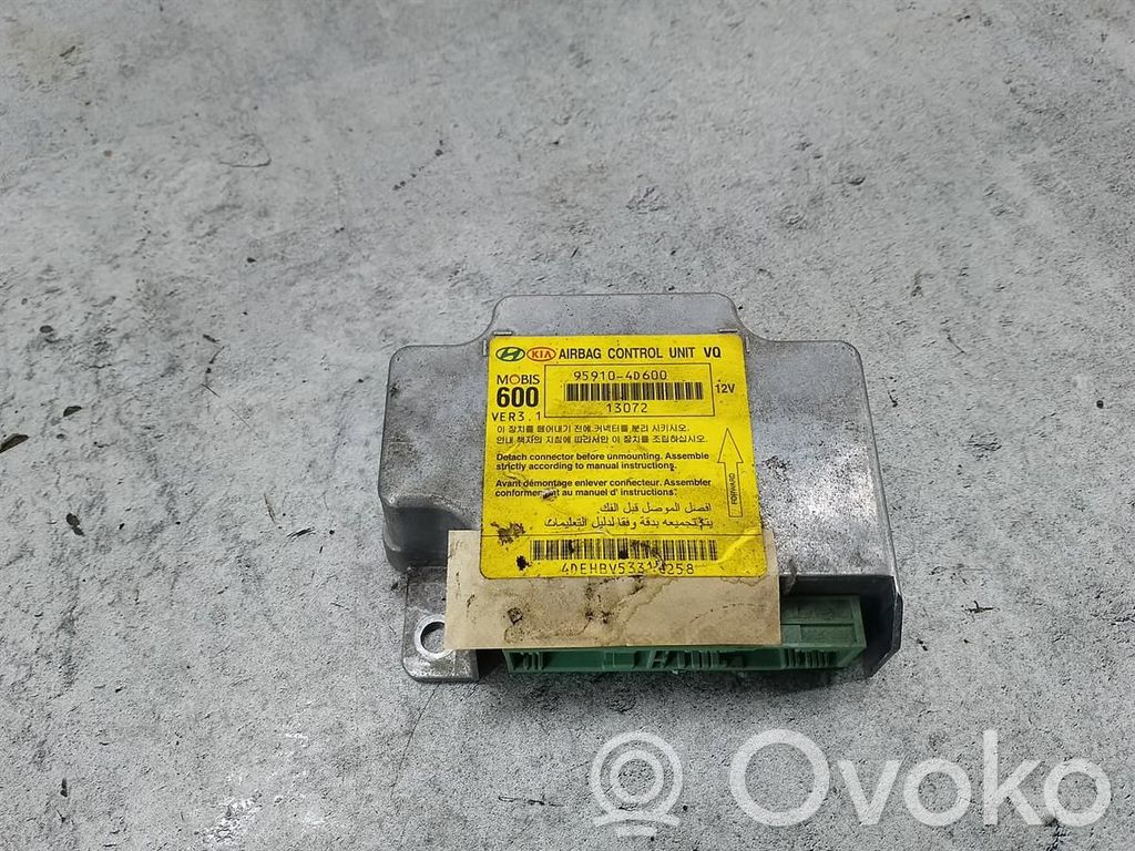 KIA Carnival Airbag control unit/module 