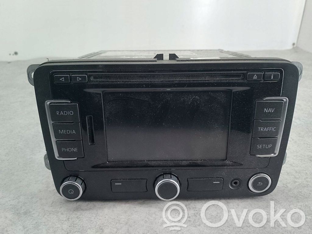 Volkswagen PASSAT B7 Unitate principală radio/CD/DVD/GPS 