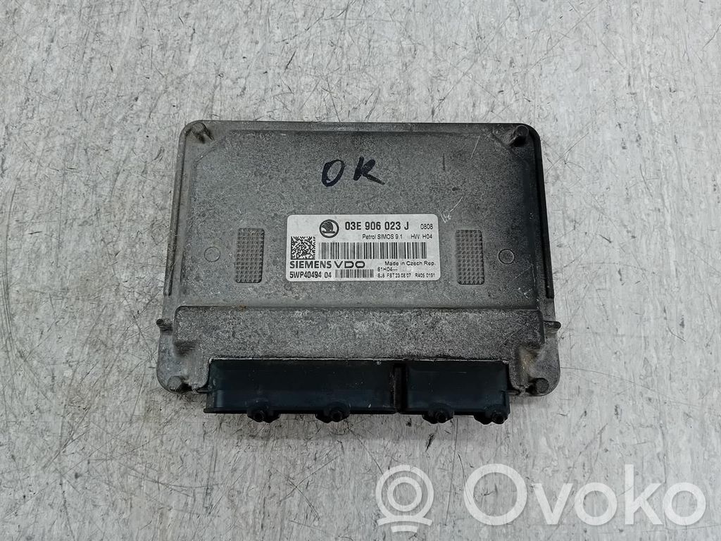 Skoda Praktik (5J8) Engine control unit/module ECU 